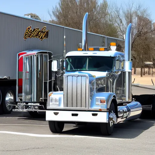 Prompt: peterbilt 3 6 9 taxi