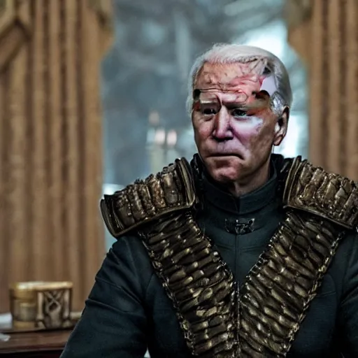 Prompt: Joe Biden as a game of throne character