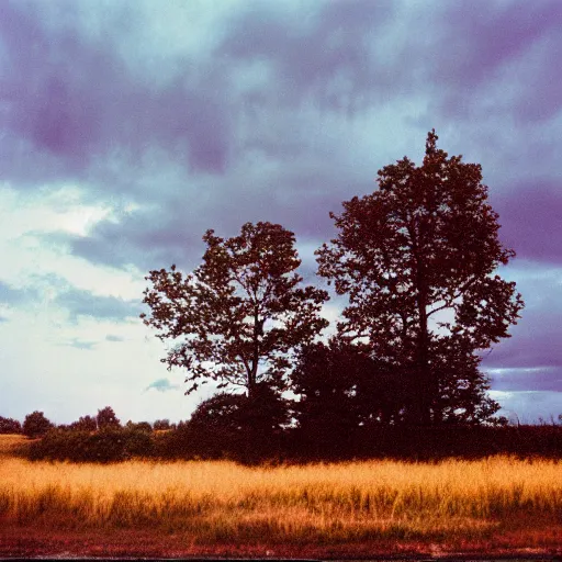 Image similar to the sky fell, portra 8 0 0