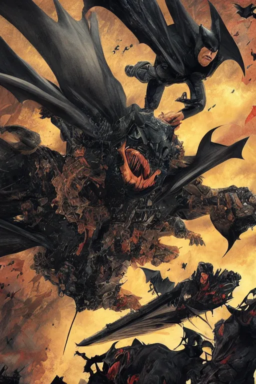 Image similar to bat out of hell by feng zhu