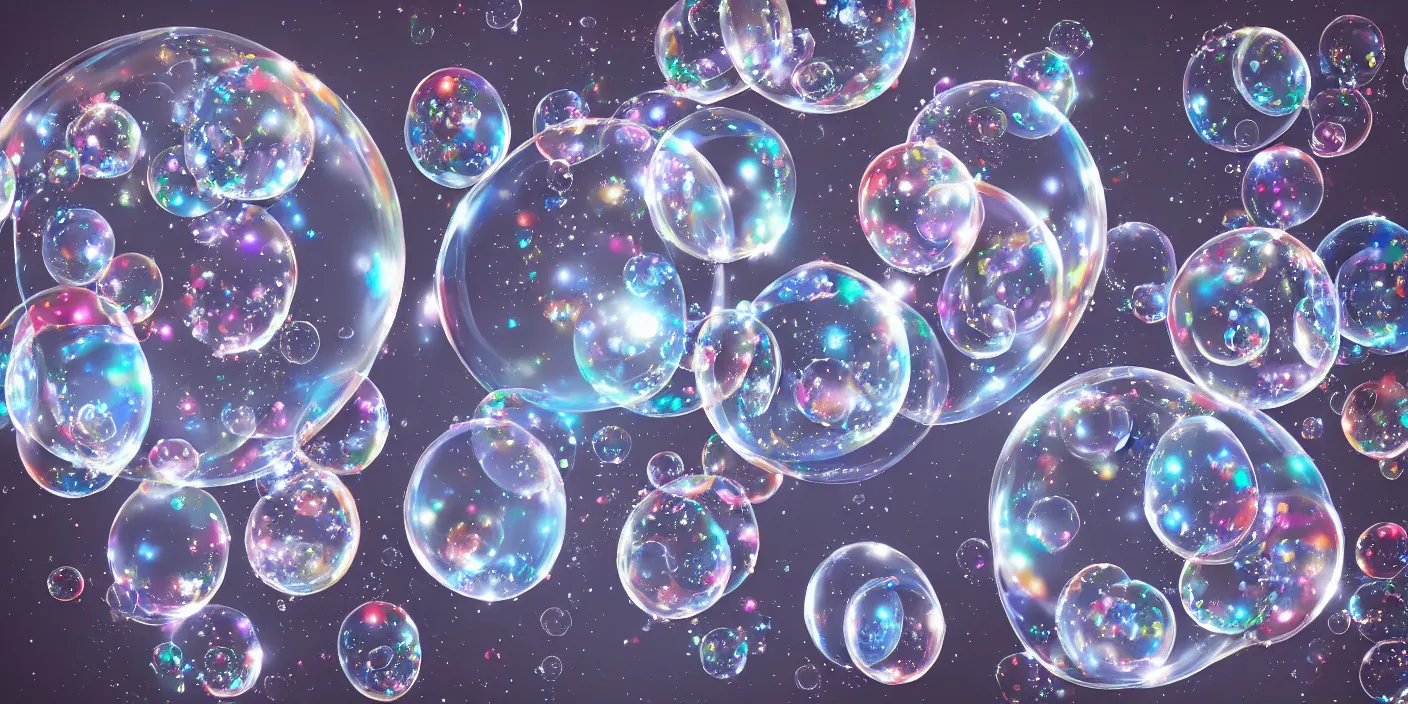 Image similar to hiragana inside bubbles, cinematic lighting, detailed oil painting, hyperrealistic, 8k