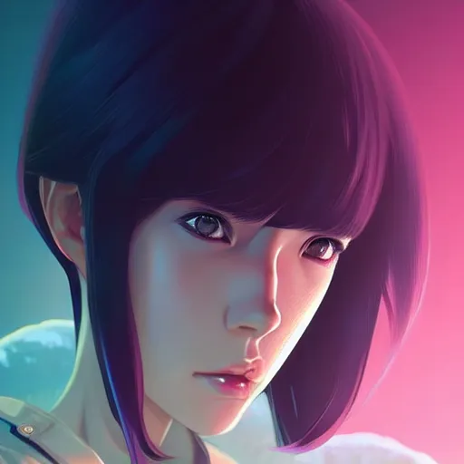 Image similar to a portrait of a beautiful motoko kusanagi, art by ilya kuvshinov and wlop and artgerm and josan gonzalez, digital art, highly detailed, intricate, sharp focus, trending on artstation hq, deviantart, pinterest, unreal engine 5, 4 k uhd image