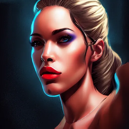 Image similar to a stunning medium shot portrait of a beautiful woman by marvel comics, digital art, trending on artstation