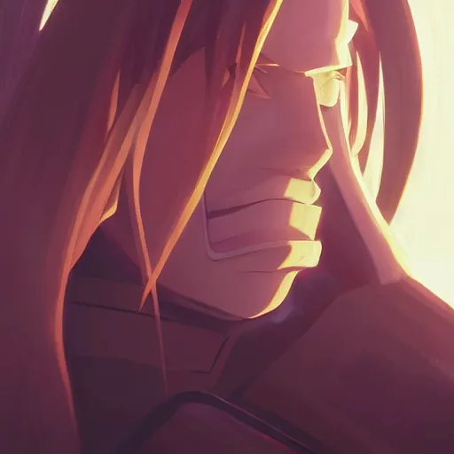 Image similar to face icon stylized minimalist fullmetal alchemist, loftis, cory behance hd by jesper ejsing, by rhads, makoto shinkai and lois van baarle, ilya kuvshinov, rossdraws global illumination