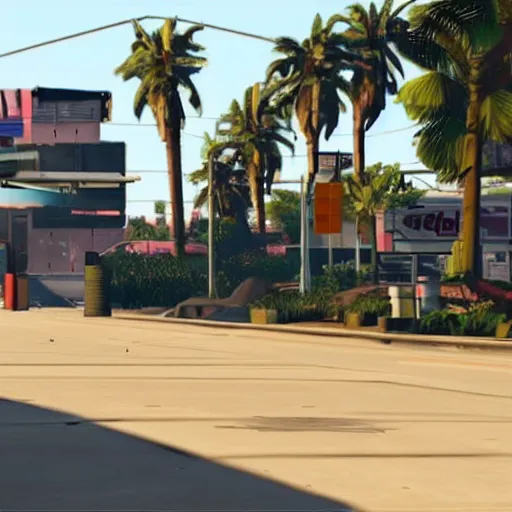 Vice City Realistic Palm Trees - GTA: Vice City