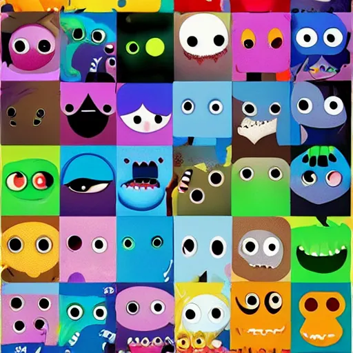 Image similar to cute monsters