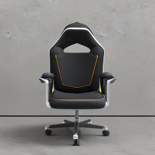 Image similar to gaming chair as a toilet realistic