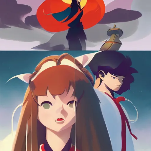 Image similar to face icon stylized minimalist inuyasha, loftis, cory behance hd by jesper ejsing, by rhads, makoto shinkai and lois van baarle, ilya kuvshinov, rossdraws global illumination