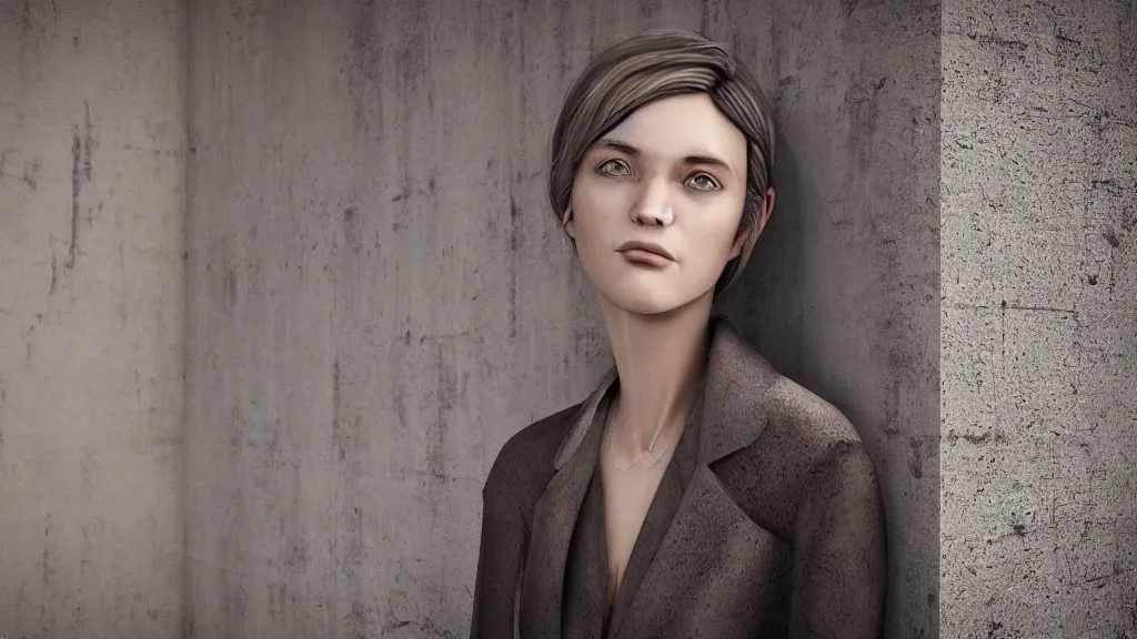 Image similar to andrea from florence, photorealism, hyper realism, octane render, 8 k, hyper detailed.