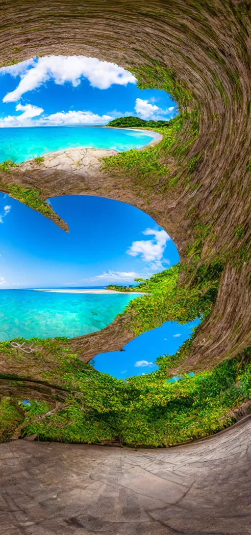 Image similar to hdri 3 6 0 photography of beach in okinawa