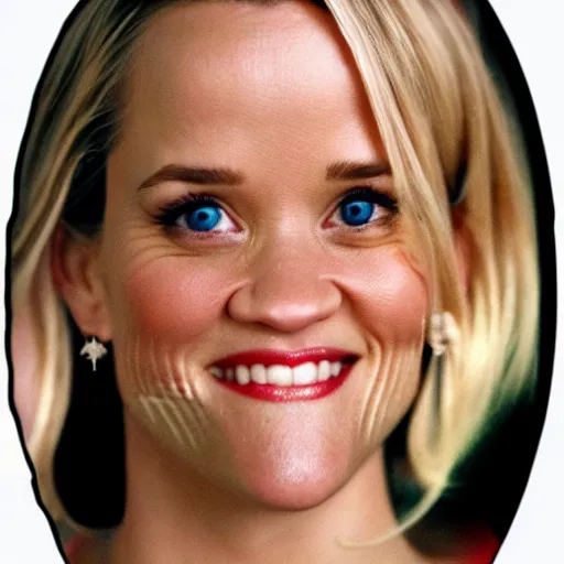 Image similar to a pile of rice double exposure reece witherspoon face