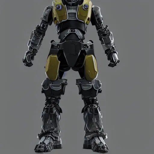 Prompt: Walter White in cybernetic battle armour, 4k octane render, highly detailed, concept art, trending on artstation