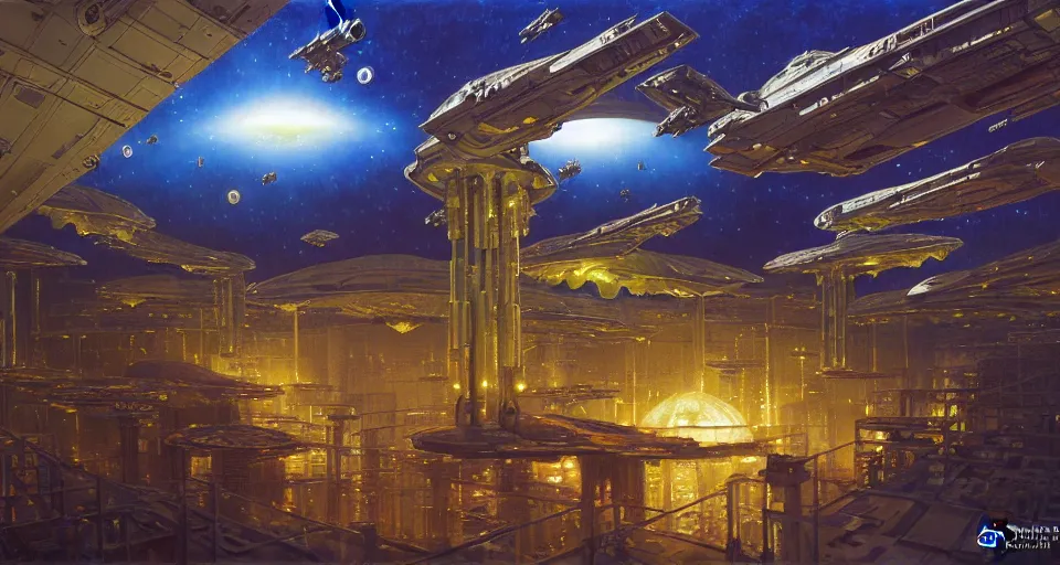 Prompt: upshot minimalist oil painting by donato giancola, chris foss, maschinen krieger victorian shopping mall courtyard garden fetuses dramatic perspective organic laboratory with giant bright translucent bioluminescent microscopy, gigantic pillars, beeple, the matrix, star wars, ilm, star citizen, mass effect,, warm coloured, artstation, atmospheric perspective