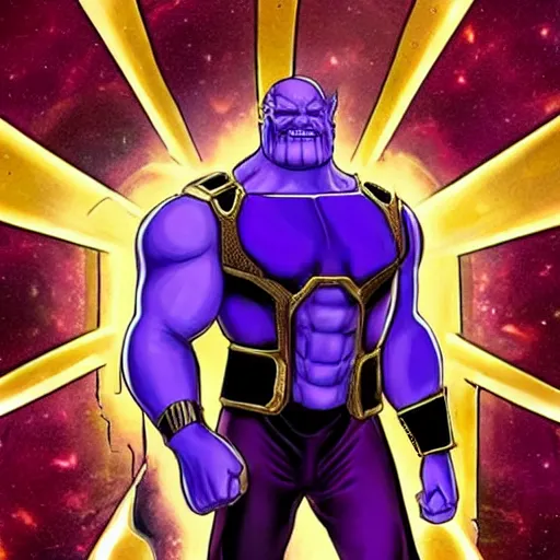 Image similar to thanos thumbs up