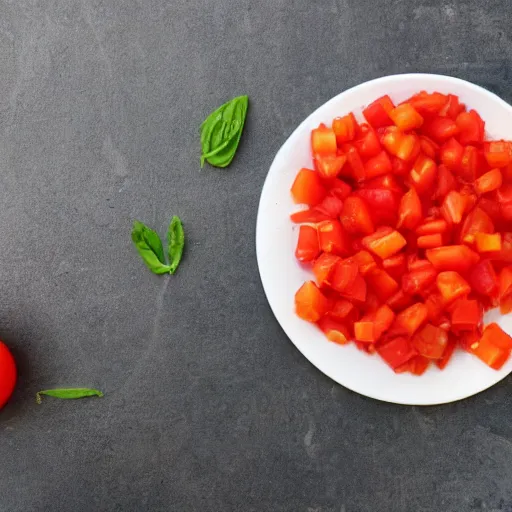 Image similar to diced tomatoes