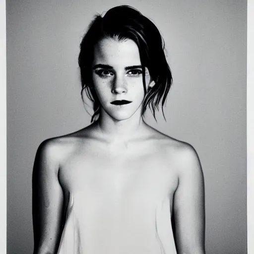 Prompt: emma watson by nobuyoshi araki