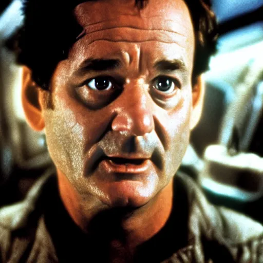 Image similar to bill murray in alien 2