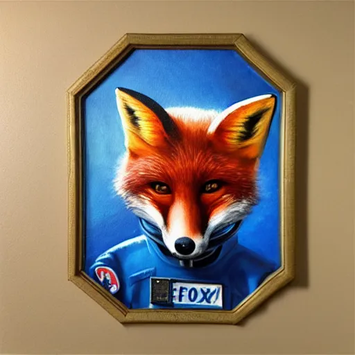 Prompt: A Fox Astronaut, oil painting, artstation, award winning,