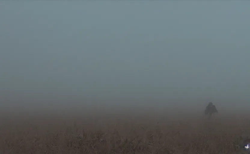 Image similar to “fog of war, army seen in the distance, 4k, cinematic, award winning”