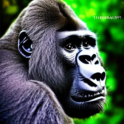 Image similar to a cat - gorilla - hybrid, animal photography