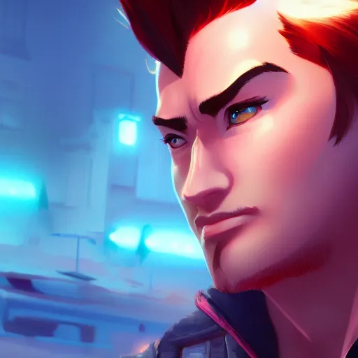 Prompt: portrait of jin kazama, mattepainting concept blizzard pixar maya engine on stylized background splash comics global illumination lighting artstation lois van baarle, ilya kuvshinov, rossdraws