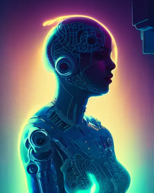 Image similar to portrait of a beautiful woman monster astronaut, intricate abstract. cyberpunk, intricate artwork, bathed in light, octane render, unreal engine, gaudy colors, greg rutkowski, loish, rhads, beeple, makoto shinkai and lois van baarle, ilya kuvshinov, rossdraws, tom bagshaw, alphonse mucha, global illumination