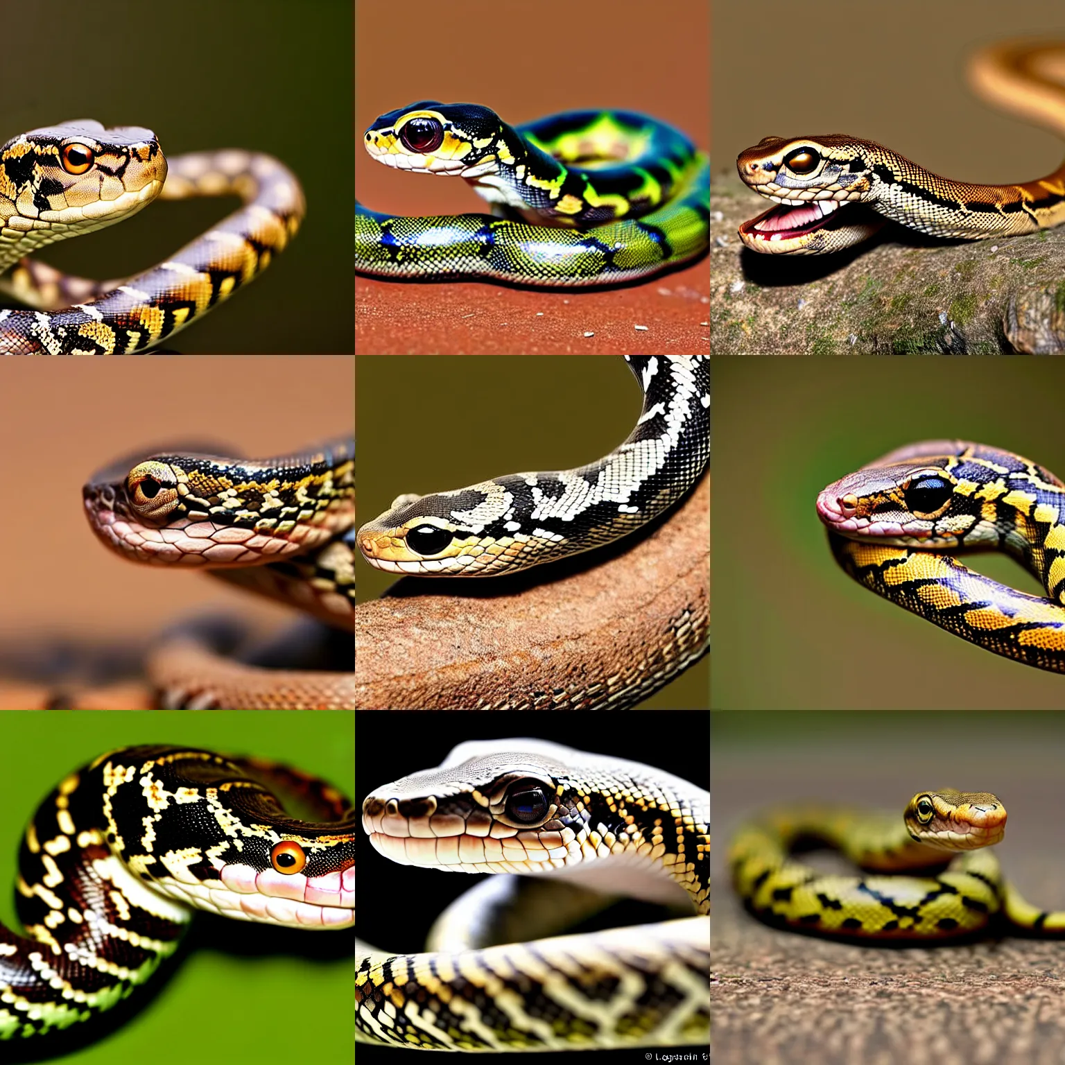 Hyper Realistic Photo Of Shortest Snake In The World Stable Diffusion 
