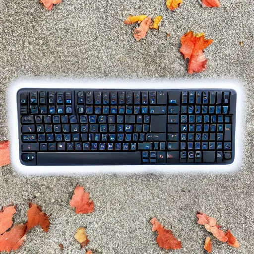 Image similar to an ergox split keyboard carved from meteorite