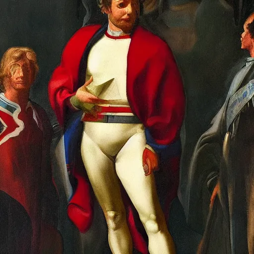 Image similar to british lord wearing expensive israeli suit designed by michaelo angelo, metahuman character painting