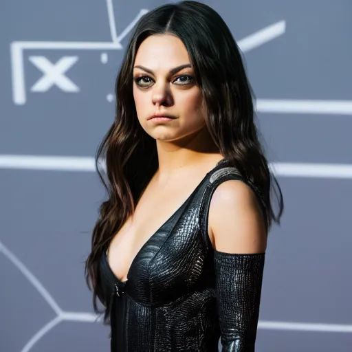 Prompt: Mila Kunis as catwoman, XF IQ4, f/1.4, ISO 200, 1/160s, 8K, RAW, unedited, symmetrical balance, in-frame