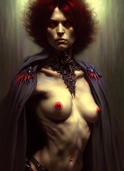 Image similar to necromancer, full body, hyper realistic, extremely detailed, dnd character art portrait, dark fantasy art, intricate fantasy painting, dramatic lighting, vivid colors, deviantart, artstation, by edgar maxence and caravaggio and michael whelan and delacroix.