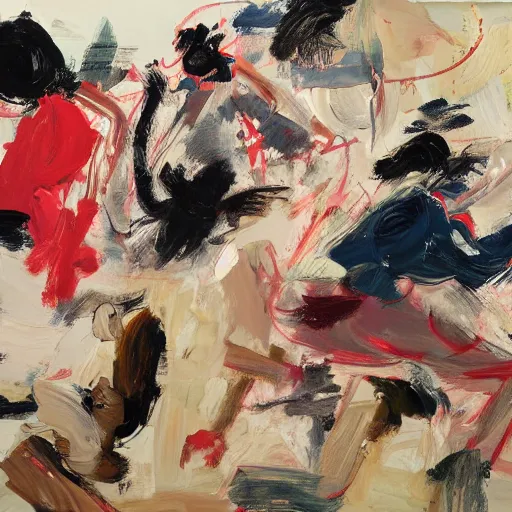 Prompt: cecily brown painting, high quality