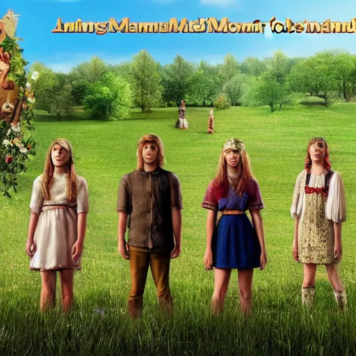 Prompt: PlayStation 2 screenshot of Midsommar (2019)