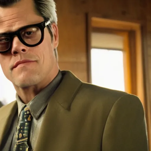 Prompt: Johnny Knoxville in Twin Peaks, cinematic, 8k