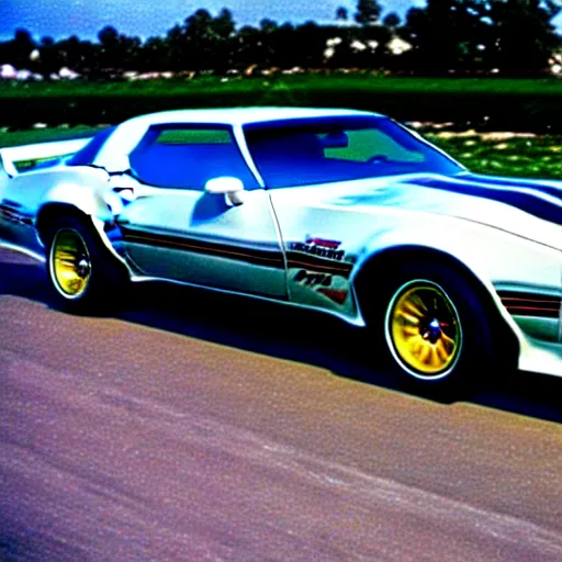 Prompt: a pontiac trans am from 1 9 8 2