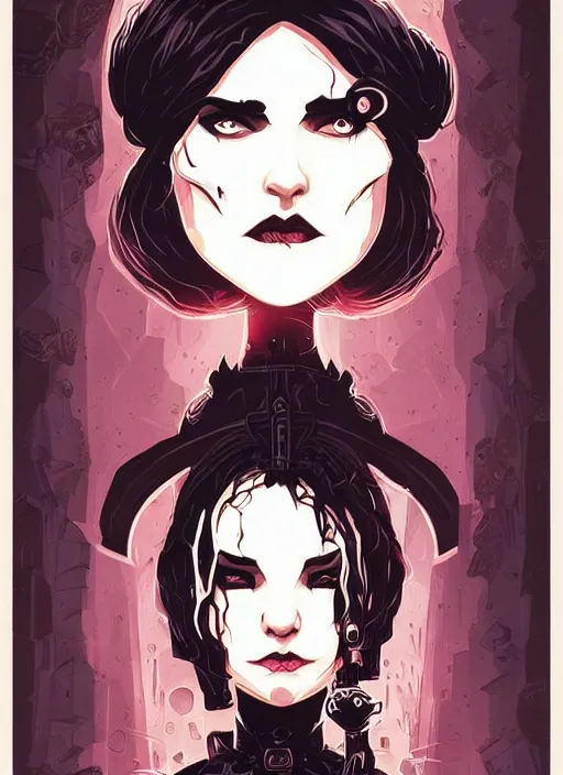 Image similar to beautifull gothic maiden, cute face. dark fantasy, d & d, artstation, art by petros afshar, tom whalen, laurie greasley and greg rutkowski and ilya kuvshinov