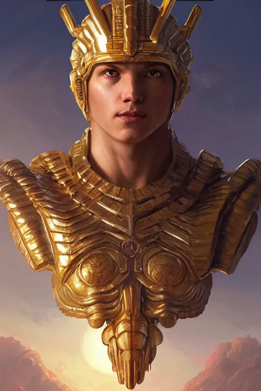 Image similar to apollo humanoid god of the sun, highly detailed, d & d, fantasy, highly detailed, digital painting, trending on artstation, concept art, sharp focus, illustration, art by artgerm and greg rutkowski and magali villeneuve