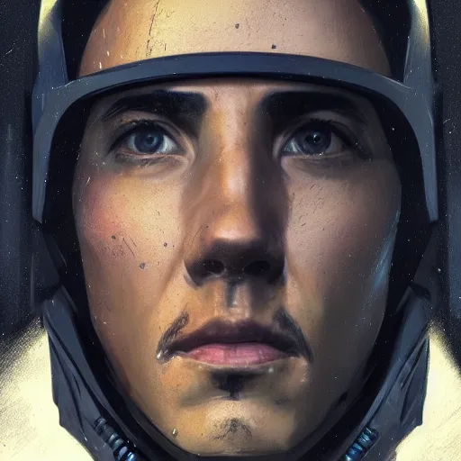 Prompt: portrait of a man by greg rutkowski, gabriel luna wearing tactical gear of the galactic alliance, star wars expanded universe, he is about 3 0 years old, highly detailed portrait, digital painting, artstation, concept art, smooth, sharp foccus ilustration, artstation hq