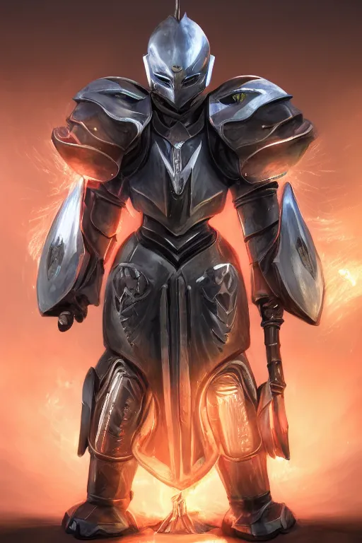 Image similar to helmet armor guardian destiny in witch queen illumination ray tracing hdr fanart arstation by sung choi robot ninja mask and eric pfeiffer and gabriel garza and casper konefal