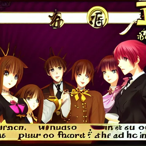 Image similar to umineko no naku koro ni screenshot