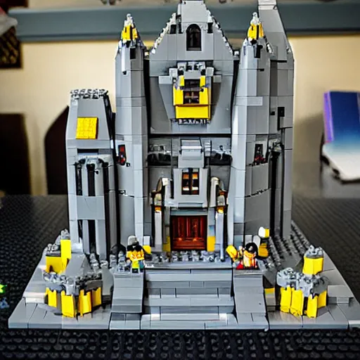 Prompt: hogwarts in lego style