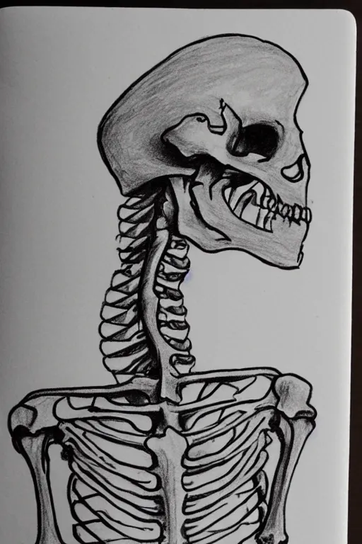 25 Easy Skeleton Drawing Ideas  How To Draw A Skeleton