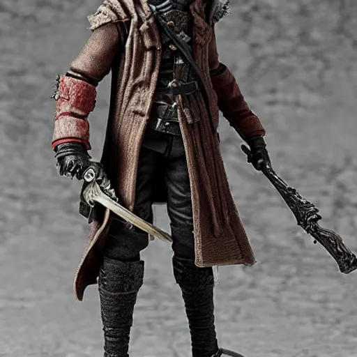 Image similar to bloodborne action figures