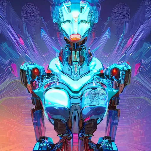 Image similar to a beautiful digital artwork of a neon glowing cyborg phenix with robotic mech parts by dan mumford, cyril rolando, and m. w kaluta. 8 k resolution, ultrafine details, rendered in unreal engine 5, cinematic composition, reimagined by industrial light and magic, smooth, 4 k, beautiful lighting, hdr, imax, cinema 4 d, shadow depth