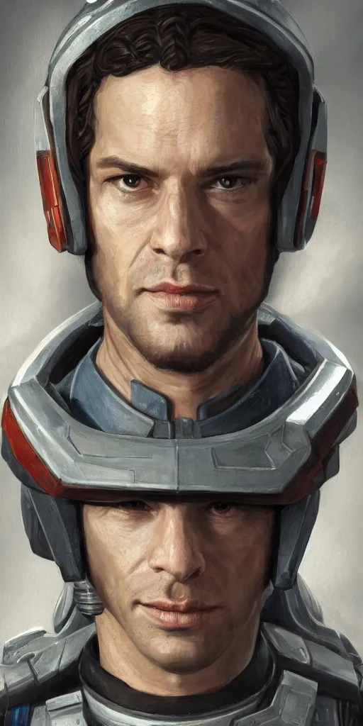 Image similar to portrait of pierre saubade by aenaluck, jedi knight, he is 3 5 years old, star wars expanded universe, wearing galactic gear of the rebel alliance, highly detailed portrait, digital painting, artstation, concept art, smooth, sharp foccus ilustration, artstation hq