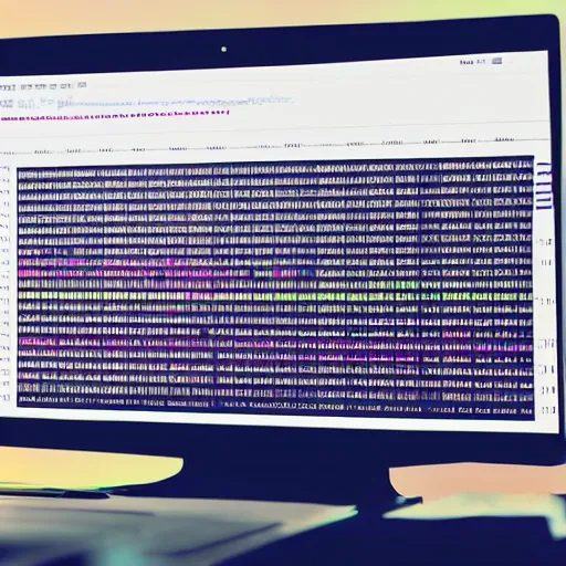 Prompt: investor looking at a screen with a declining stock chart scared, detailed