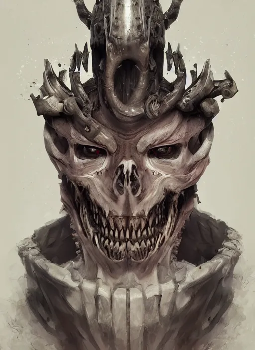 Prompt: a professional digital painting of a monster pirate with many jaws, beautiful bone structure, symmetrical facial features, intricate, elegant, concept art, sharp detail, focused, illustration, smooth render, art style by Ruan Jia and Mandy Jurgens and Ian Spriggs and William-Adolphe Bouguerea