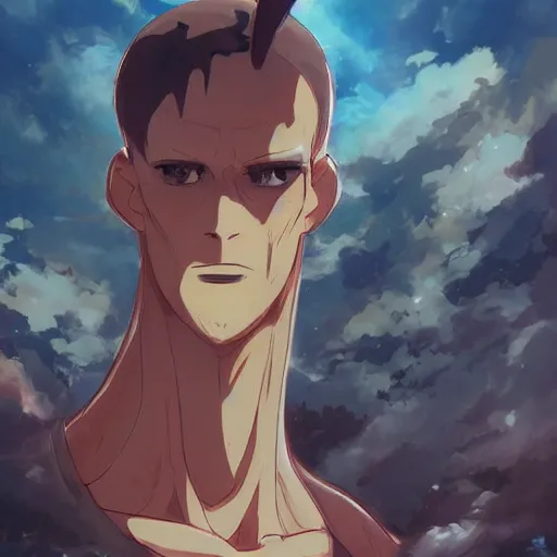 Image similar to a strong giraffe at the gym, illustration concept art anime key visual trending pixiv fanbox by wlop and greg rutkowski and makoto shinkai and studio ghibli and kyoto animation symmetrical facial features