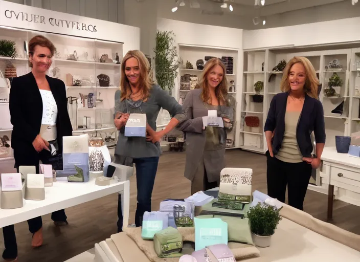 Prompt: qvc tv show product showcase