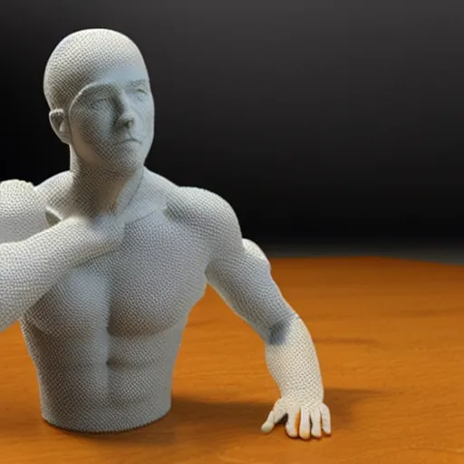 Image similar to 3 d printed figure